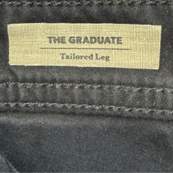 AG Adriano Goldschmied The Graduate Tailored Leg Black Pants Men’s 33x32 - Picture 5 of 7